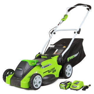GreenWorks 25322 G-MAX 16-inch Cordless Lawn Mower