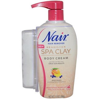 Nair Brazilian Spa Clay 13-ounce Body Cream