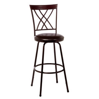 Northland Swivel Counter/ Bar Stool with Nested Legs