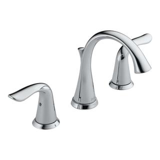Delta Lahara Double-handle ADA-compliant Widespread Lavatory Faucet in Chrome