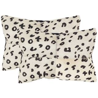 Safavieh Beau Leopard 14 x 20-inch Throw Pillows (Set of 2)