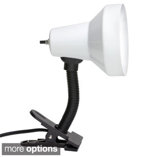 Single-light Gooseneck Clip-on Lamp