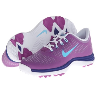 Nike Women's Lunar Empress Noble Violet/ Deep Blue/ Light Blue Golf Shoes