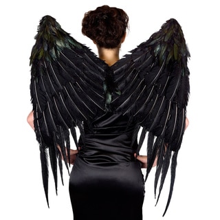 Large Black Maleficient Costume Wings