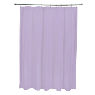 Lilac Purple Solid Shower Curtain