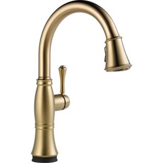 Delta Cassidy Single Handle Pull-down Kitchen Faucet with Touch2O(R) Technology