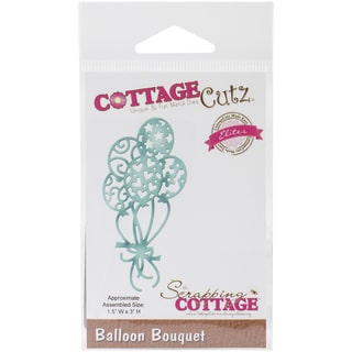 CottageCutz Elites Die -Balloon Bouquet