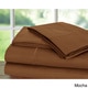 Luxury Sateen Cotton Blend 1000 Thread Count Deep Pocket Sheet Set - Thumbnail 5