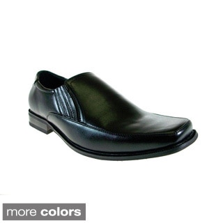Delli Aldo Men's Square Toe Dress Loafers