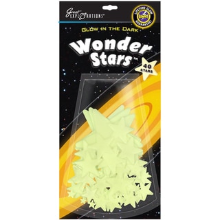 Glow In The Dark Pack-Wonder Stars 40/Pkg