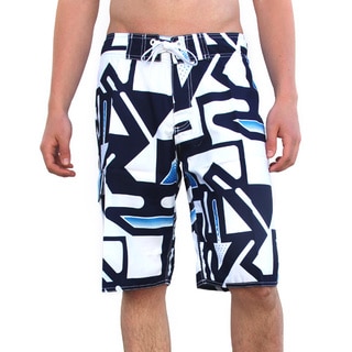Azul Swimwear Men's 'Arrows' Navy Boardshorts
