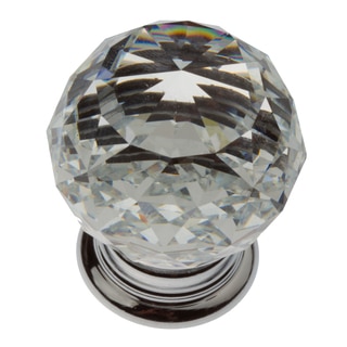 GlideRite 1.19-inch Clear K9 Crystal Cabinet Knobs (Pack of 25)