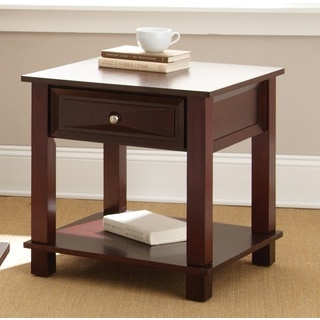 Montoya Merlot Finished End Table by Greyson Living