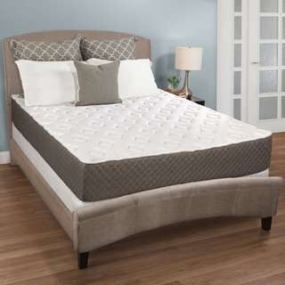 Select Luxury Medium-firm Quilted Top 10-inch Full Size Foam Mattress and Foundation Set