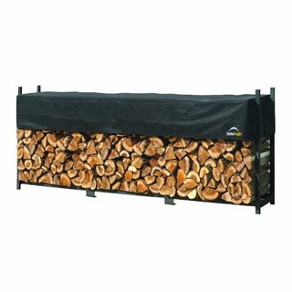 ShelterLogic Ultra Duty 4-foot Firewood Rack with Cover