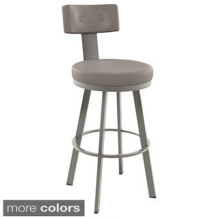 Amisco Tower 26-inch Metal Swivel Counter Stool