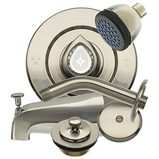 Danco Brushed Nickel Head to Toe Remodeling Kit for Moen Chateau