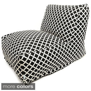 Majestic Home Goods Bamboo Design Bean Bag Lounger Chair