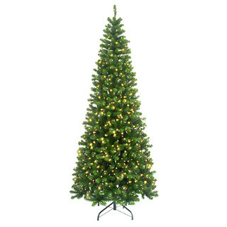 6-foot 6-inch Pre-lit New England Pine