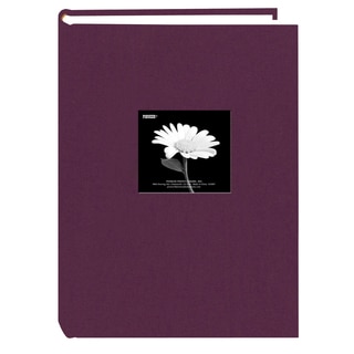 Pioneer 300 Pocket Wildberry Purple Fabric Frame Cover Album (Pack of 2)
