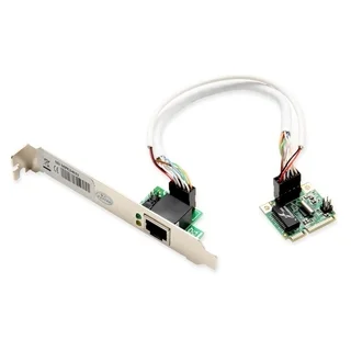 Syba Mini PCI-E GB 10/100/1000 Base-T Ethernet LAN Controller With Realtek Chipset
