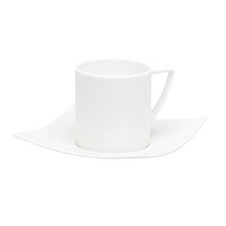 Extreme White Tea Cup and Saucer (set of six)