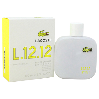 Lacoste Eau De Lacoste L.12.12 Blanc Men's 3.3-ounce Eau de Toilette Spray (Limited Edition Neon)