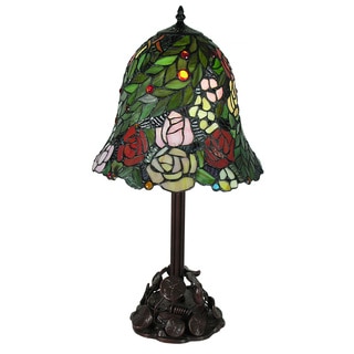 Tiffany-style Talia Water Lily Table Lamp
