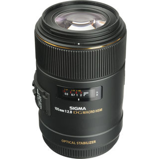 Sigma 105mm f/2.8 EX DG OS Macro Lens for Canon