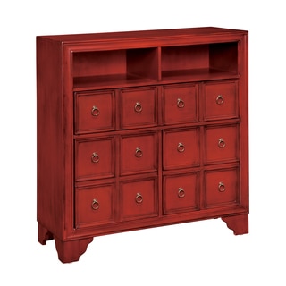 Christopher Knight Home Kyoto Antique Red Media Chest