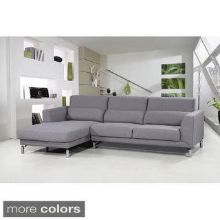 Aria Fabric Modern Sectional Sofa Set