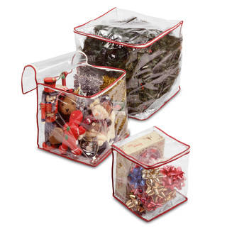 Heavy Duty Clear View Holiday Storage Bag