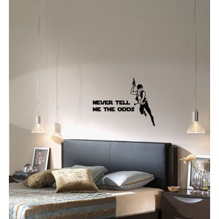 Wall Vinyl Art Home Interior Sticker Star Wars Quote