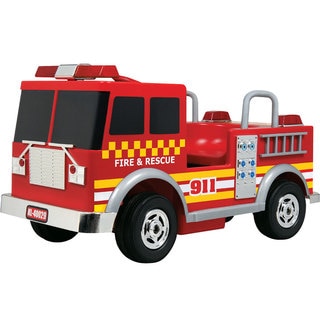 Kalee 12v Red Ride-On Fire Truck
