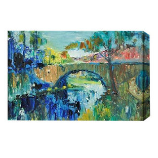 'Bridge' Oil on Canvas Art