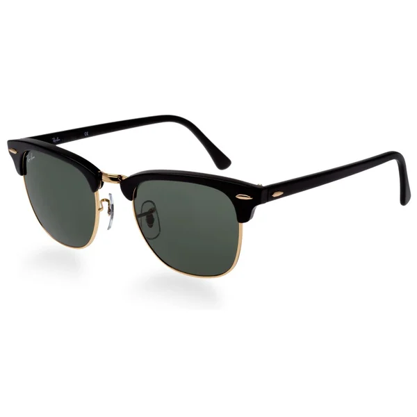 Ray-Ban Clubmaster RB3016 Unisex Black Frame Green Classic Sunglasses