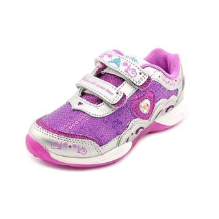 Stride Rite Girl (Youth) 'Disney Wish Lights Anna & Elsa H&L' Leather Athletic Shoe