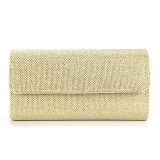 Anladia Women's Small Gold Evening Clutch