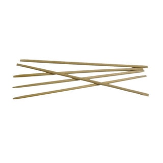 Flowery 6-inch Birchwood Manicure Sticks (Set of 5)