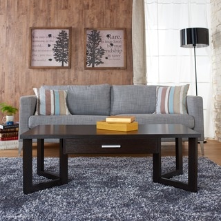 Furniture of America Veilin Modern Cappuccino Coffee Table