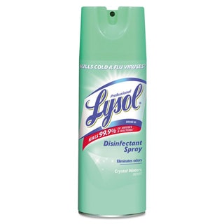 Professional LYSOL Brand Disinfectant Spray, Crystal Waters, 12.5oz Aerosol Can