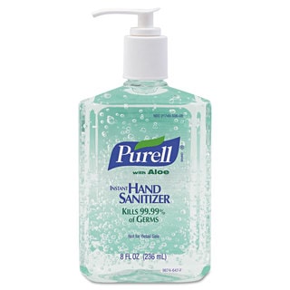 Purell Advanced 8-ounce Floral Scented Instant Hand Sanitizer Gel (Carton of 12)