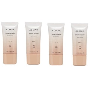 Almay Smart Shade Liquid Make-up Light 100 (Pack of 4)