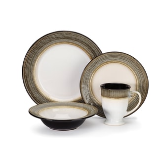 Loire Collection Stoneware 16-Piece Dinnerware Set