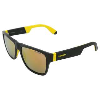 Carrera Unisex '5002/SP 267UW' Black and Yellow Sunglasses