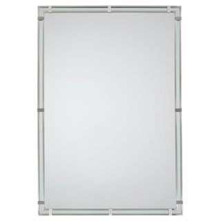 Brushed Steel Mirror