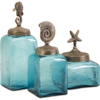 Sea Life Canisters (Set of 3)