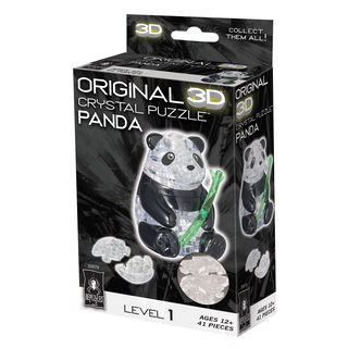 3D Crystal Panda 41-piece Puzzle