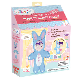 My Studio Girl Sew-Your-Own Bouncy Bunny Bodysuit