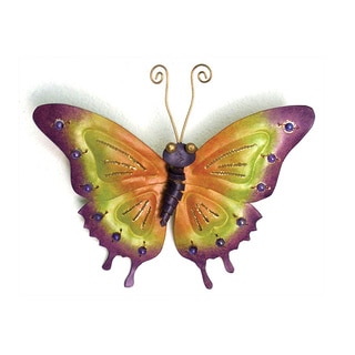 Butterfly with Beads Figurine, Handmade in Indonesia